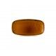 Piatto Rettangolare Harvest Brown 29.5x15 cm Dudson per ristoranti - Imballo 12 pz