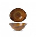Coppa Ovale Harvest Brown 19.9x16.8 cm Dudson HVBRDB201 per ristoranti - Imballo 6 pz