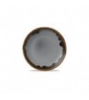 Piatto Piano Coupe 16.5 cm Harvest Grey Dudson per ristorazione - Imballo 12 pz