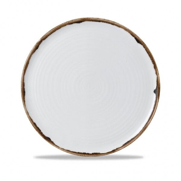 Piatto Piano Organic 31.8 cm Harvest Natural - Dudson per ristoranti - Imballo 12 pz