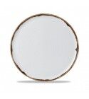Piatto Piano Organic 31.8 cm Harvest Natural - Dudson per ristoranti - Imballo 12 pz