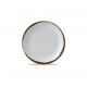 Piatto Piano Coupe 16.5 cm Natural Dudson per ristoranti - Imballo 12 pz