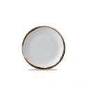 Piatto Piano Coupe 16.5 cm Natural Dudson per ristoranti - Imballo 12 pz