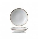 Piatto Fondo Coupe 24.8 cm Natural Dudson per ristoranti - Imballo 12 pz