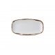 Piatto Rettangolare 29.5x15 cm Harvest Natural Dudson per ristoranti - Imballo 12 pz