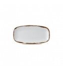 Piatto Rettangolare 29.5x15 cm Harvest Natural Dudson per ristoranti - Imballo 12 pz