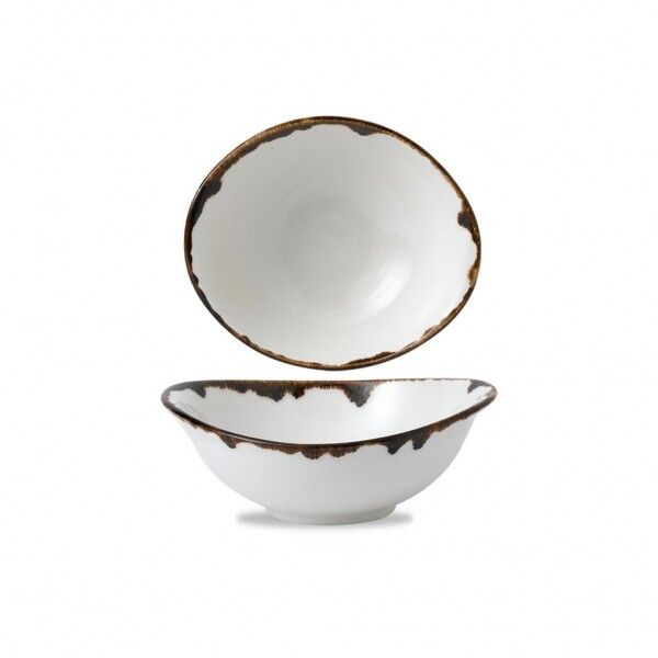 Coppa Ovale 17.4x14.7 cm Natural Harvest Dudson HVNADB171 per ristoranti - Imballo 6 pz