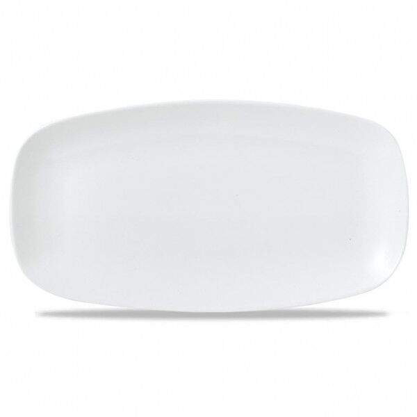 Piatto Rettangolare 35.5x18.9 cm Vellum Churchill WHVMXO141 - per hotel - Imballo 6 pz