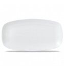 Piatto Rettangolare 35.5x18.9 cm Vellum Churchill WHVMXO141 - per hotel - Imballo 6 pz