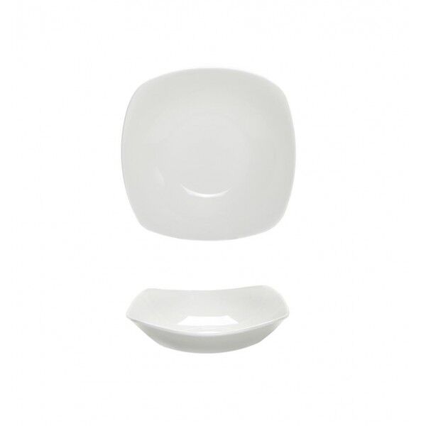 Piatto Fondo 20.5X20.5 cm Churchill Squared SQ91 per ristoranti - Imballo 12 pz