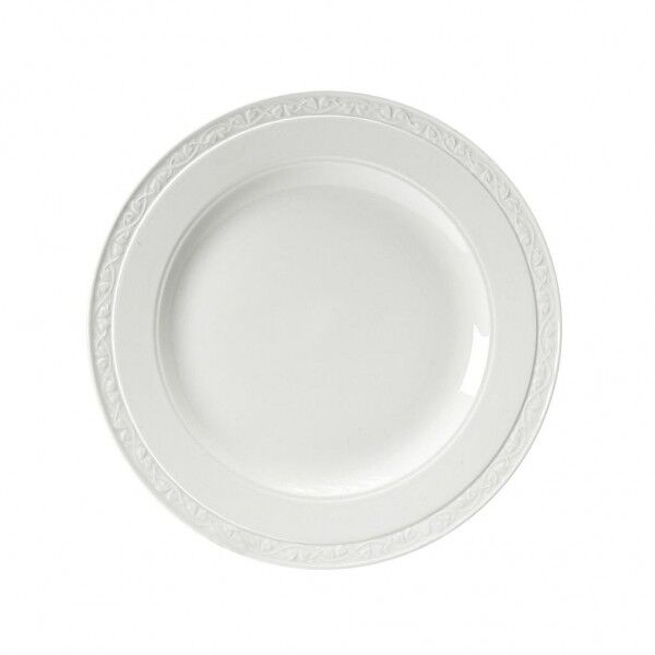Piatto Piano Chateau 20.3 cm Churchill WTTP81 per hotel - Imballo 24 pz