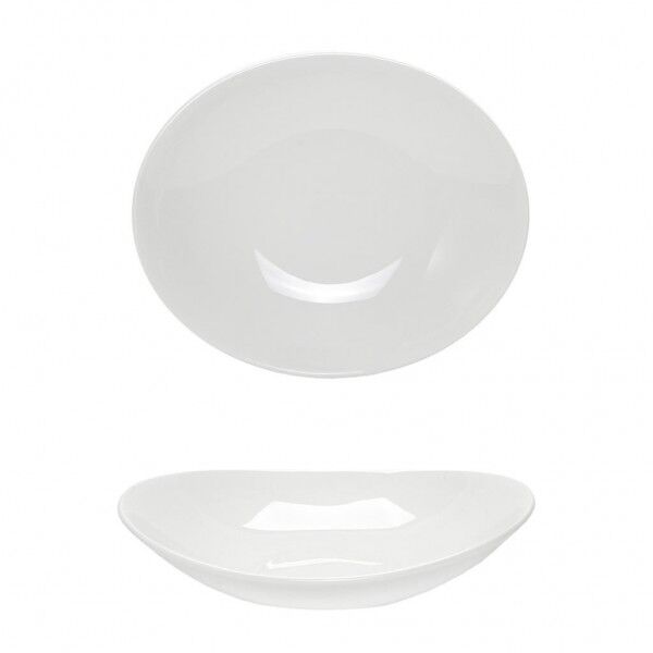 Coppa Ovale 20.5x16.5 cm Churchill per ristoranti - per hotel - Imballo 12 pz
