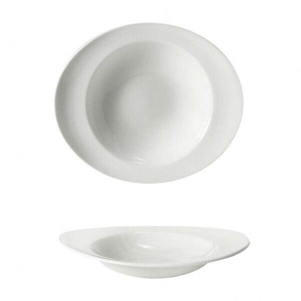 Pasta Bowl Ovale 27.5x22 cm Orbit WHOSP1 Churchill per ristorazione - Imballo 12 pz