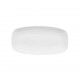 Piatto rettangolare 29.5x15 cm Isla White WHISIO111 Churchill per ristoranti - Imballo 12 pz
