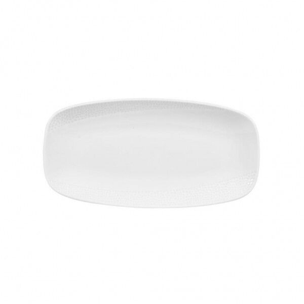 Piatto rettangolare 29.5x15 cm Isla White WHISIO111 Churchill per ristoranti - Imballo 12 pz
