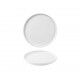 Piatto Piano Walled 21 cm Isla White - per ristoranti - Imballo 6 pz