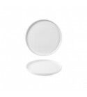 Piatto Piano Walled 21 cm Isla White - per ristoranti - Imballo 6 pz