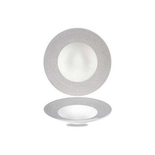 Pasta Bowl 28 cm Isla Shale Grey Churchill per hotel - Imballo 12 pz