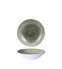 Coppa in ceramica 19.5 cm Quartz Black Studio Prints Raku per ristoranti - Imballo 6 pz