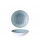 Coppa 19.5 cm Topaz Blue Churchill Studio Prints Raku per ristoranti - Imballo 6 pz