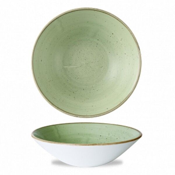 Coppa 22 cm Sage Green Stonecast SSASEB221 Churchill - per ristoranti - Imballo 6 pz