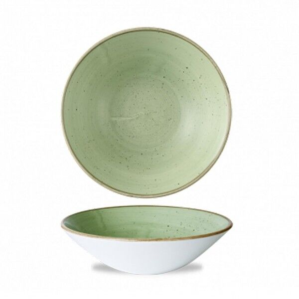 Coppa 19.5 cm Sage Green Stonecast per ristoranti - Imballo 6 pz