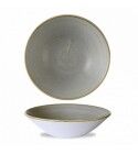 Coppa 22 cm Peppercorn Grey Stonecast SPGSEB221 Churchill - per ristoranti - Imballo 6 pz