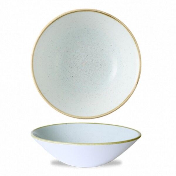 Coppa 22 cm Egg Blue Stonecast per ristoranti e hotel - Imballo 6 pz