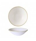 Coppa Stonecast SWHSEB221 Barley White da 22 cm per ristoranti - Imballo 6 pz