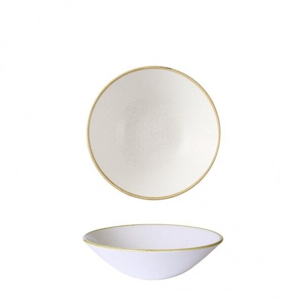 Coppa 19.5 cm Barley White Stonecast per hotel - Imballo 6 pz