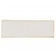 Piatto Rettangolare Tasting 32.3x10.5 cm Barley White Stonecast - per ristoranti - Imballo 6 pz