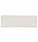 Piatto Rettangolare Tasting 32.3x10.5 cm Barley White Stonecast - per ristoranti - Imballo 6 pz