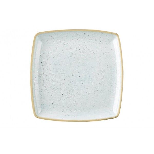 Piatto Quadro 26.8x26.8 cm Duck Egg Blue Churchill Stonecast - ristoranti - Imballo 6 pz