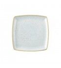 Piatto Quadro 26.8x26.8 cm Duck Egg Blue Churchill Stonecast - ristoranti - Imballo 6 pz