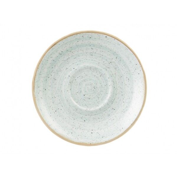 Piatto Per Tazza Cappuccino Duck Egg Blue 15.6 cm Stonecast per ristoranti - Imballo 12 pz