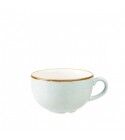 Tazza Cappuccino Senza Piatto 22 cl Stonecast Duck Egg Blue per ristoranti. - Imballo 12 pz