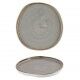 Piatto Piano Churchill Stonecast Peppercorn Grey per ristoranti - Imballo 6 pz