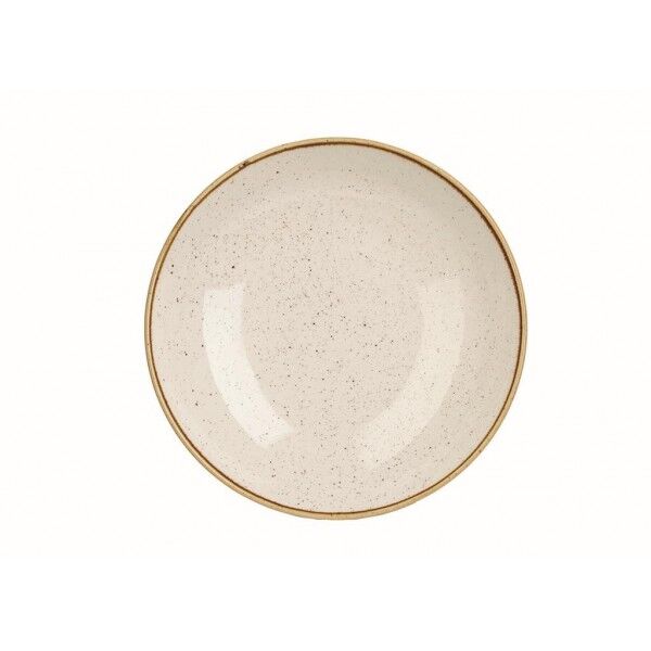 Piatto Fondo Coupe Stonecast Barley - per ristoranti. - Imballo 12 pz