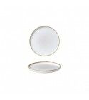 Piatto Piano Walled Stonecast Barley White SWHSWP161 Churchill 16 cm per hotel - Imballo 6 pz