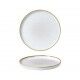 Piatto Piano Walled 28 cm Stonecast Barley White SWHSWP281 - per ristoranti - Imballo 6 pz