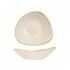 Piatto Fondo Triangolare Stonecast Barley White SWHSTRB71 - per ristoranti - Imballo 12 pz