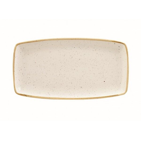 Piatto Rettangolare Stonecast Barley White Churchill - per ristoranti - Imballo 12 pz