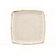 Piatto Quadro Stonecast Barley White Churchill 26.8x26.8 cm per ristoranti - Imballo 6 pz