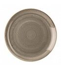 Piatto Piano Coupe 21.7 cm Stonecast Peppercorn Grey - per ristoranti - Imballo 12 pz