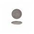 Piatto Piano Walled Stonecast Peppercorn Grey per ristorante - Imballo 6 pz