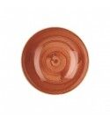 Piatto Fondo Coupe 24.8 cm Stonecast Spiced Orange per hotel' - Imballo 12 pz