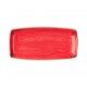 Piatto Rettangolare 35x18.5 cm Stonecast Spiced Orange Churchill per ristoranti - Imballo 6 pz