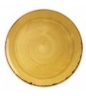 Piatto Piano Coupe 32.4 cm Stonecast Mustard Yellow SMSSEV121 - hotel - Imballo 6 pz