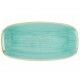 Piatto Rettangolare Mint Stonecast per ristorazione - Imballo 6 pz