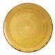 Piatto Piano Coupe Stonecast Mustard Yellow Churchill per ristorazione - Imballo 12 pz